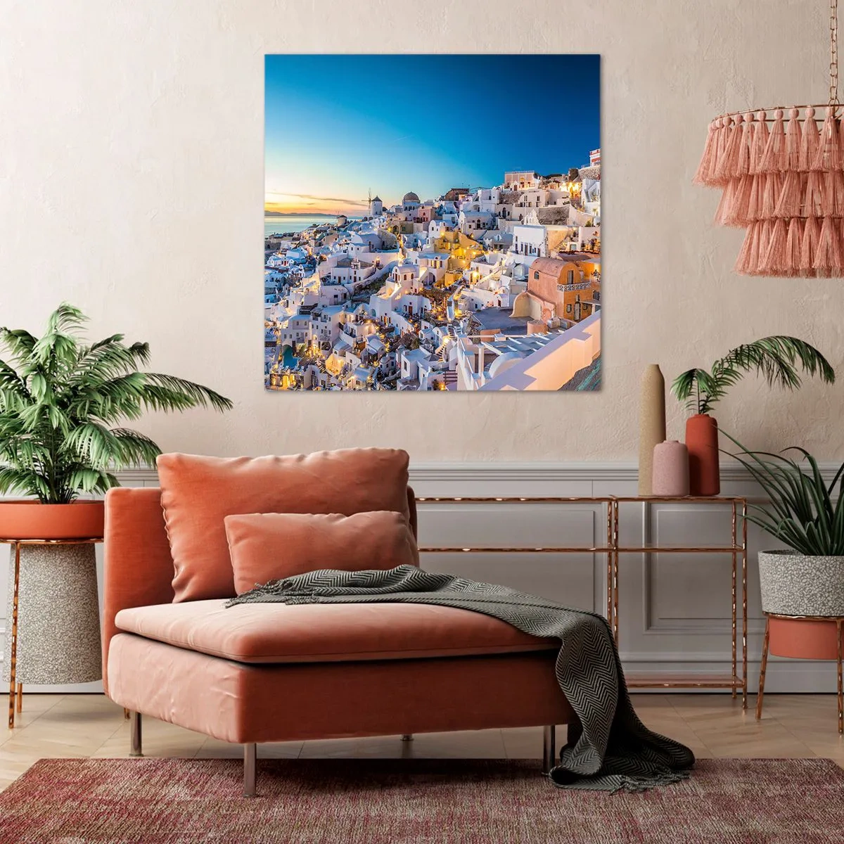 Quadro em tela - A essência grega - 60x60 cm