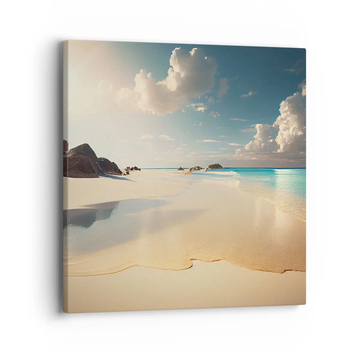 Quadro em tela - Um dia de sonho - 40x40 cm