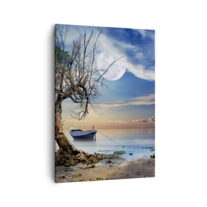 Quadro em tela - É este o fim ou o começo? - 50x70 cm