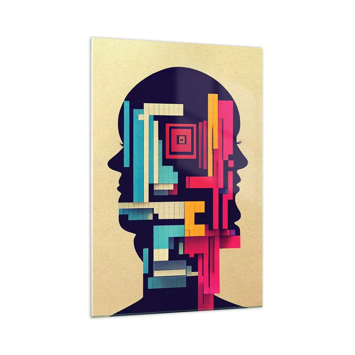 Quadro em vidro - Novos títulos - 70x100 cm