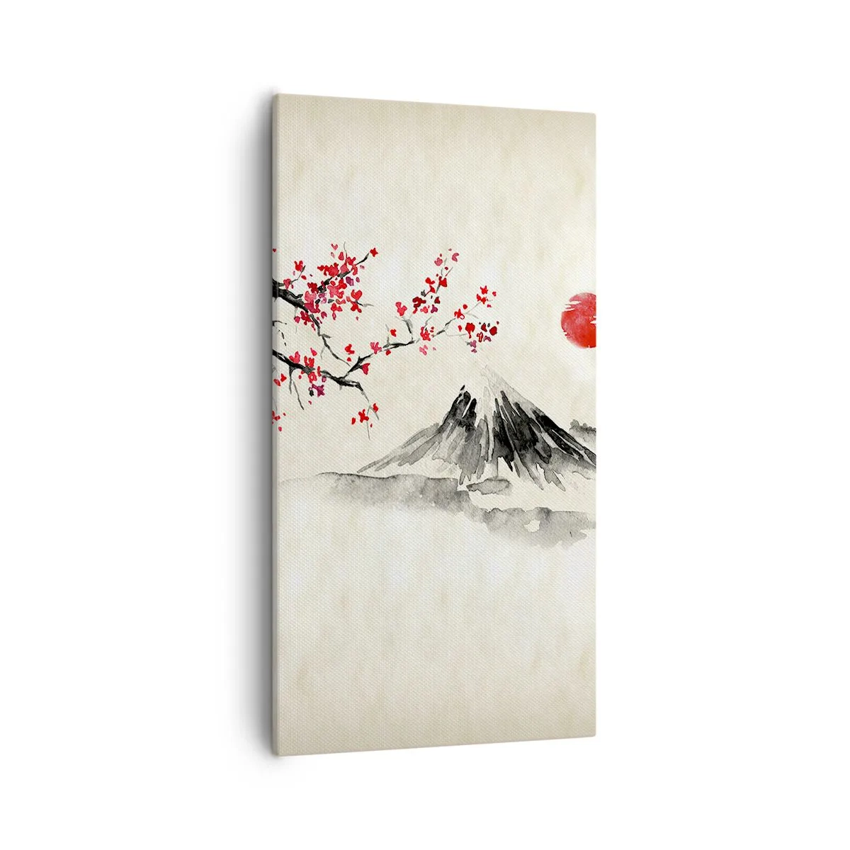 Quadro em tela - Ame o Japão - 55x100 cm