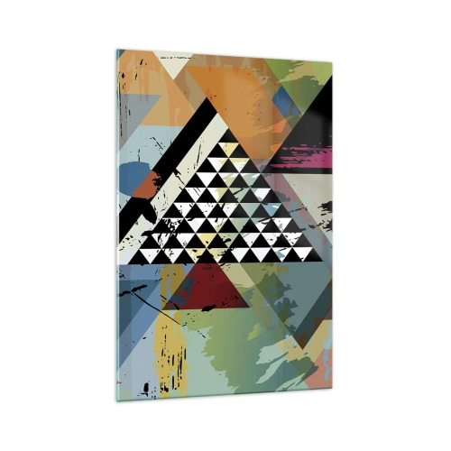 Quadro em vidro - Como é simples - 70x100 cm