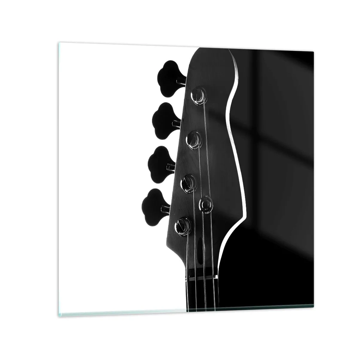 Quadro em vidro - Silêncio rochoso - 50x50 cm