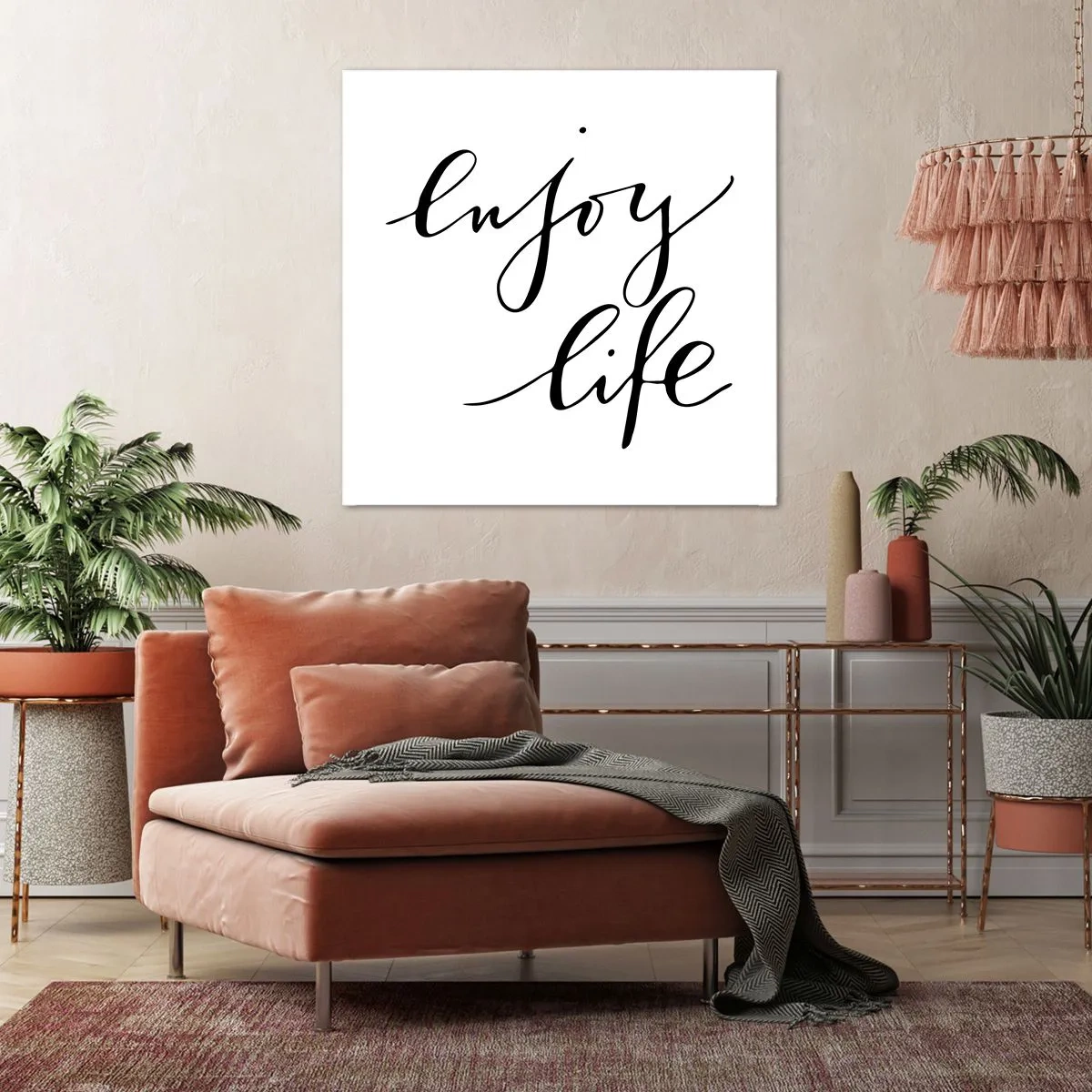 Quadro em tela - Nada mais... - 50x50 cm