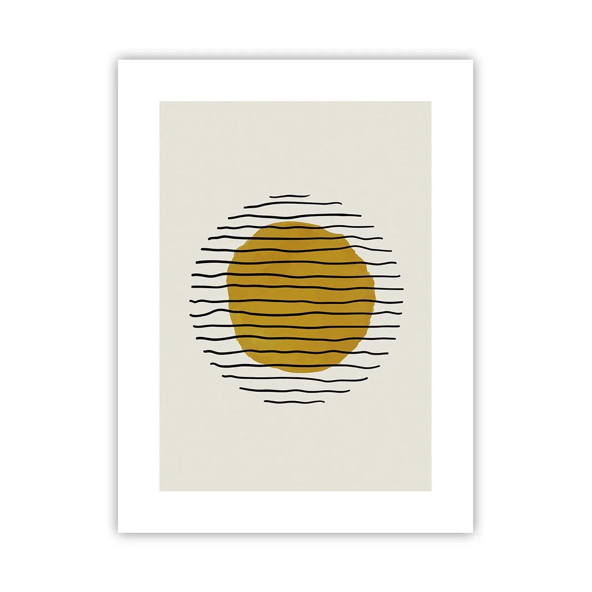 Pôster - Abstração a tremer com o calor - 30x40 cm