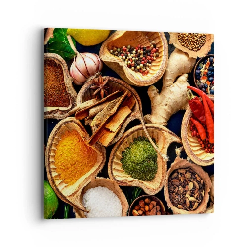 Quadro em tela - Leve o que quiser - 40x40 cm