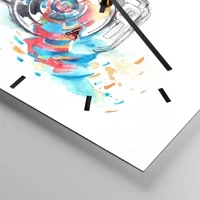 Mostrador com traços