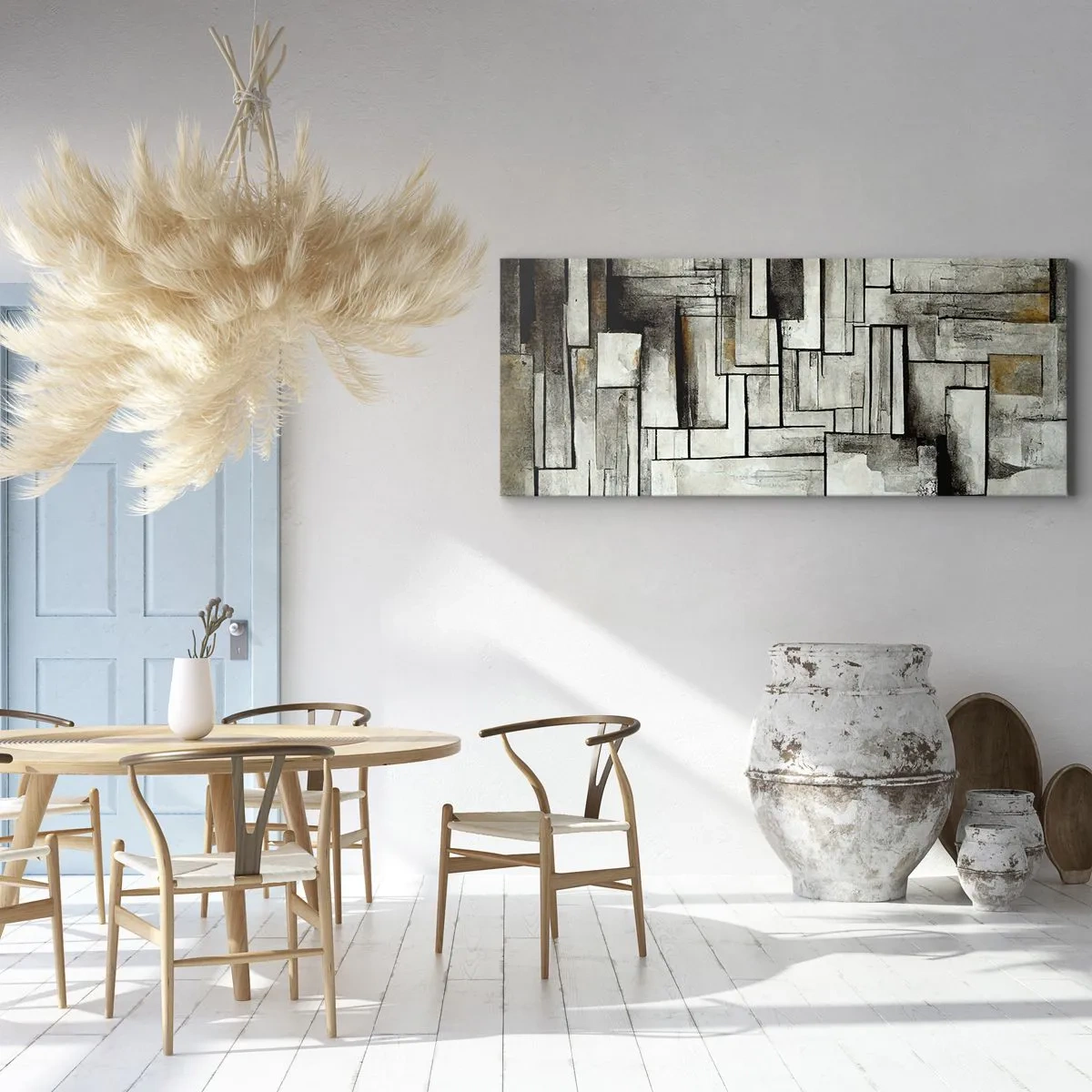 Quadro em tela - O poder da simplicidade - 120x50 cm