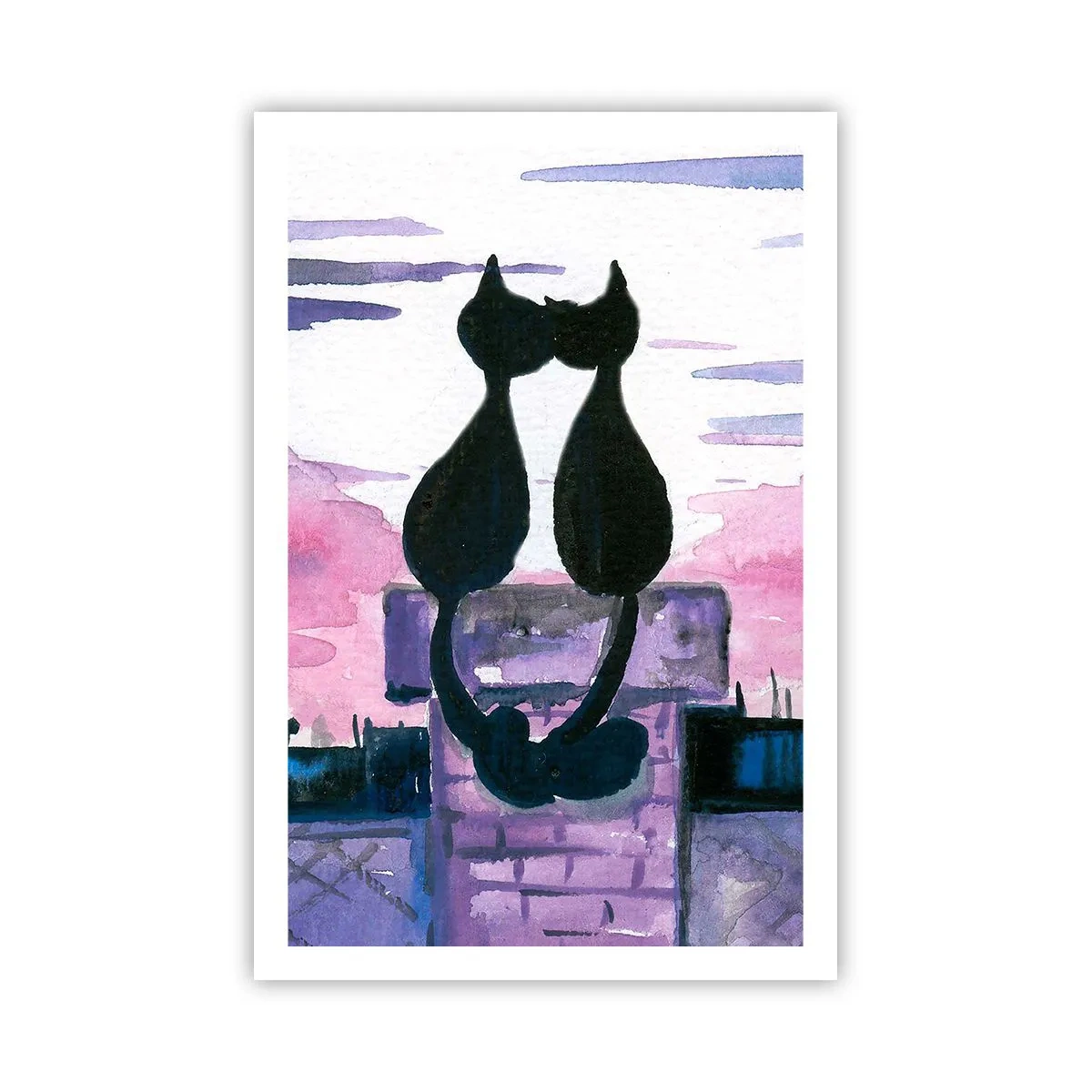 Pôster - Rendez-vous sob a lua - 61x91 cm