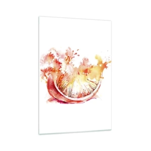 Quadro em vidro - Refresco suculento - 70x100 cm