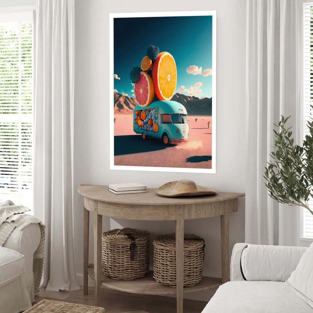 Pôster - O sabor das férias - 40x50 cm