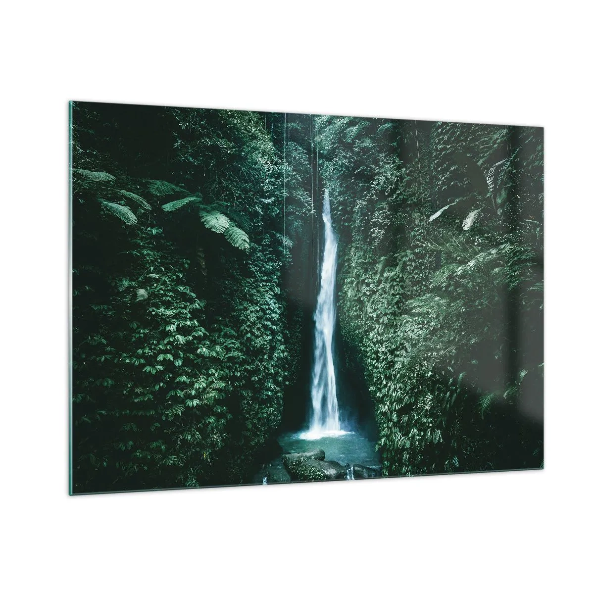 Quadro em vidro - Primavera tropical - 100x70 cm
