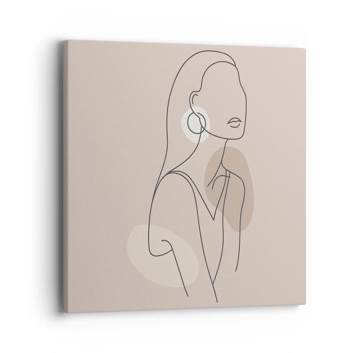 Quadro em tela - Um ícone da feminilidade - 40x40 cm