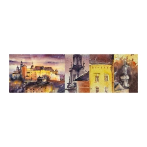 Amostra de papel de parede Premium Sand - História e conto de fadas - Trancar, Clássico, Arquitetura - 100x30 cm