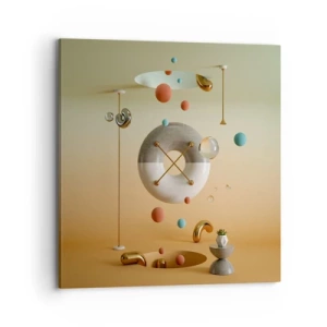 Quadro em tela - Nada pode acontecer - 70x70 cm