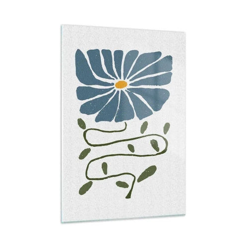 Quadro em vidro - Um ramo para uma flor - 50x70 cm