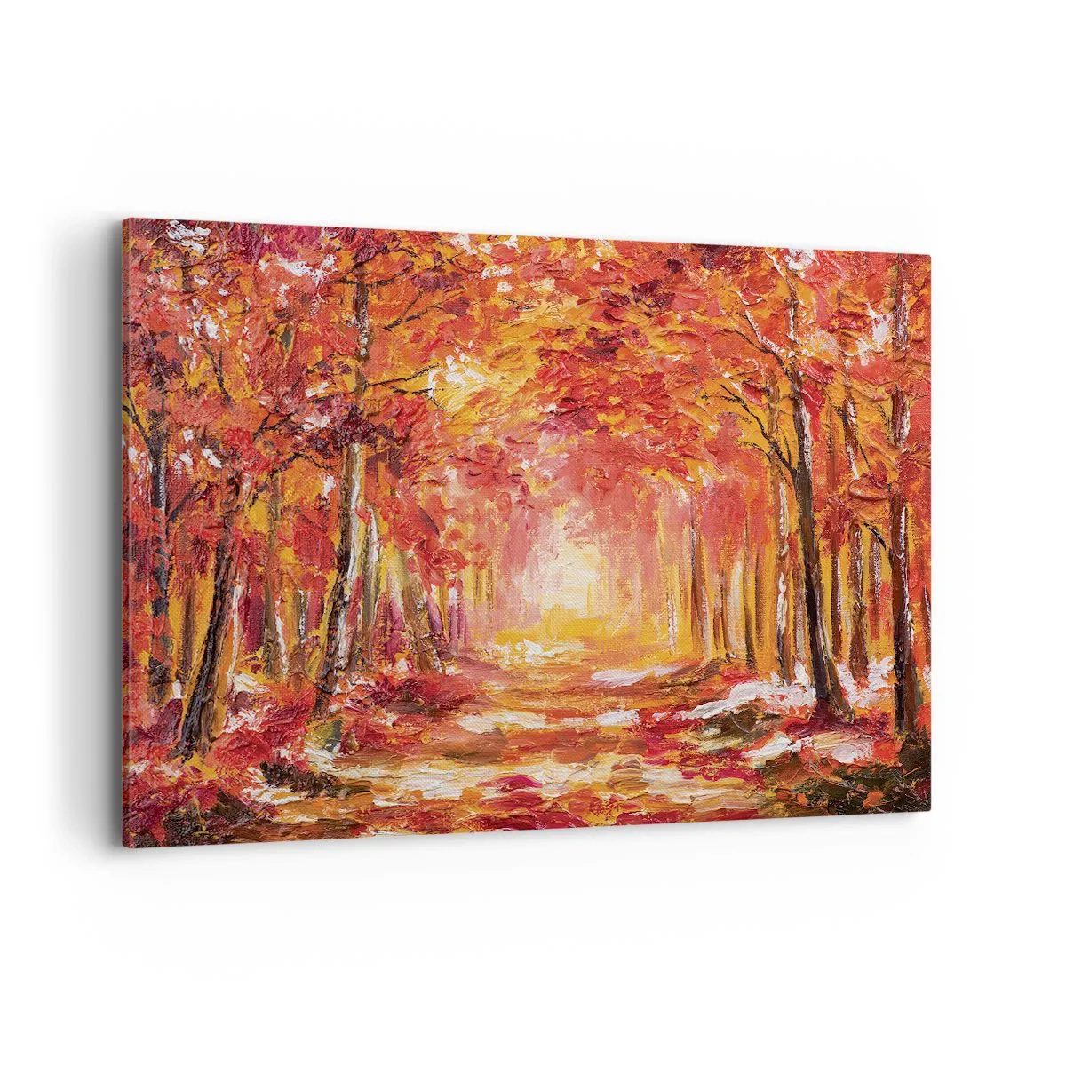 Quadro em tela - Floresta de cobre - 120x80 cm