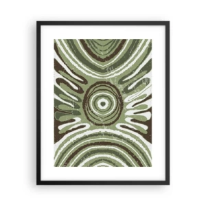 Pôster com moldura preta - Uma explosão de emoções - 40x50 cm