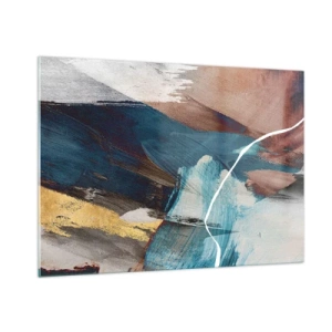 Quadro em vidro - Com elegância e energia - 100x70 cm