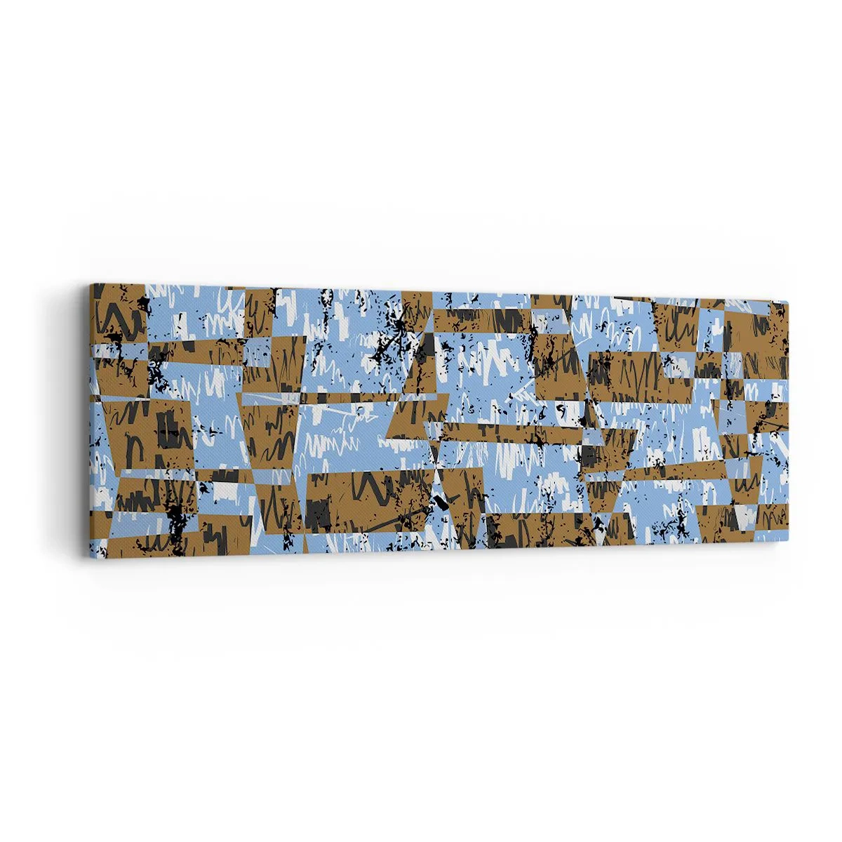 Quadro em tela - Recorte não popular - 90x30 cm