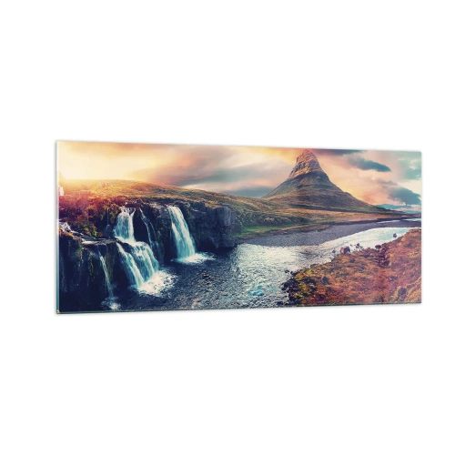 Quadro em vidro - Na majestade da natureza - 100x40 cm