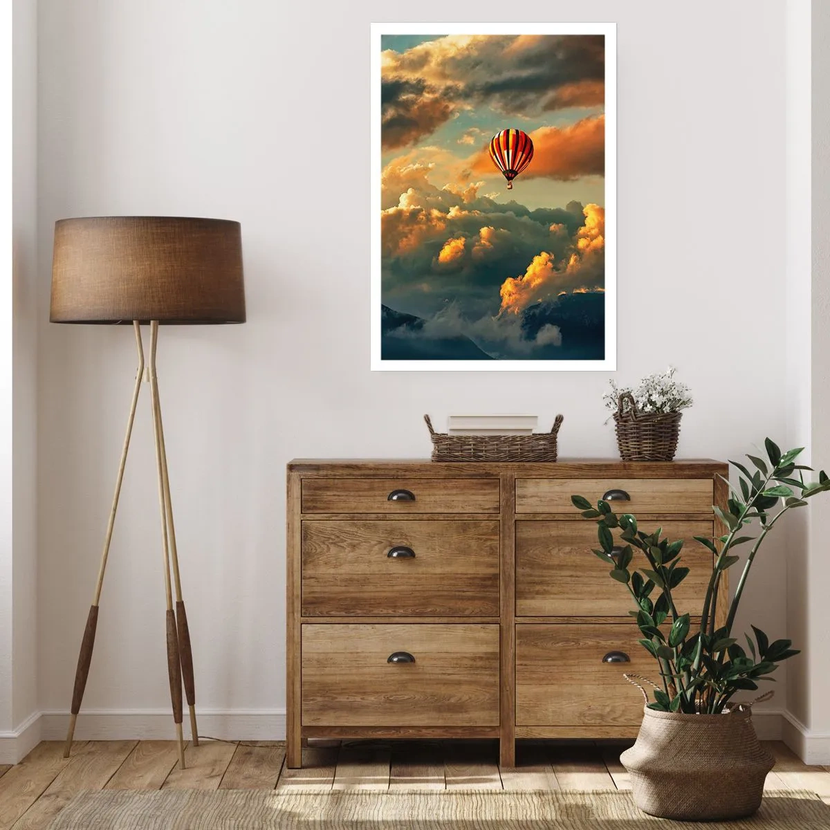 Pôster - Eu voo porque sou livre - 61x91 cm
