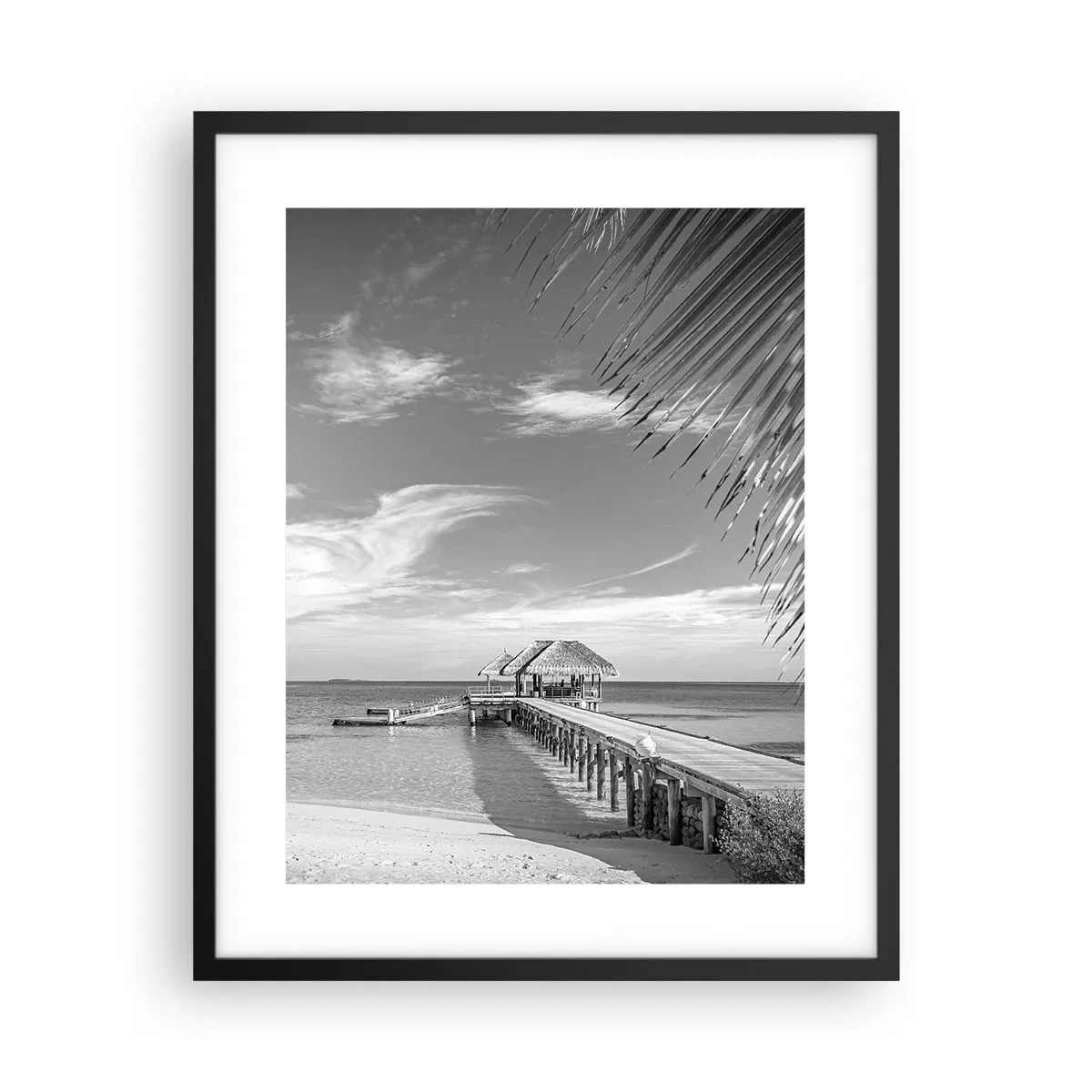 Pôster com moldura preta - Memória ou sonho? - 40x50 cm