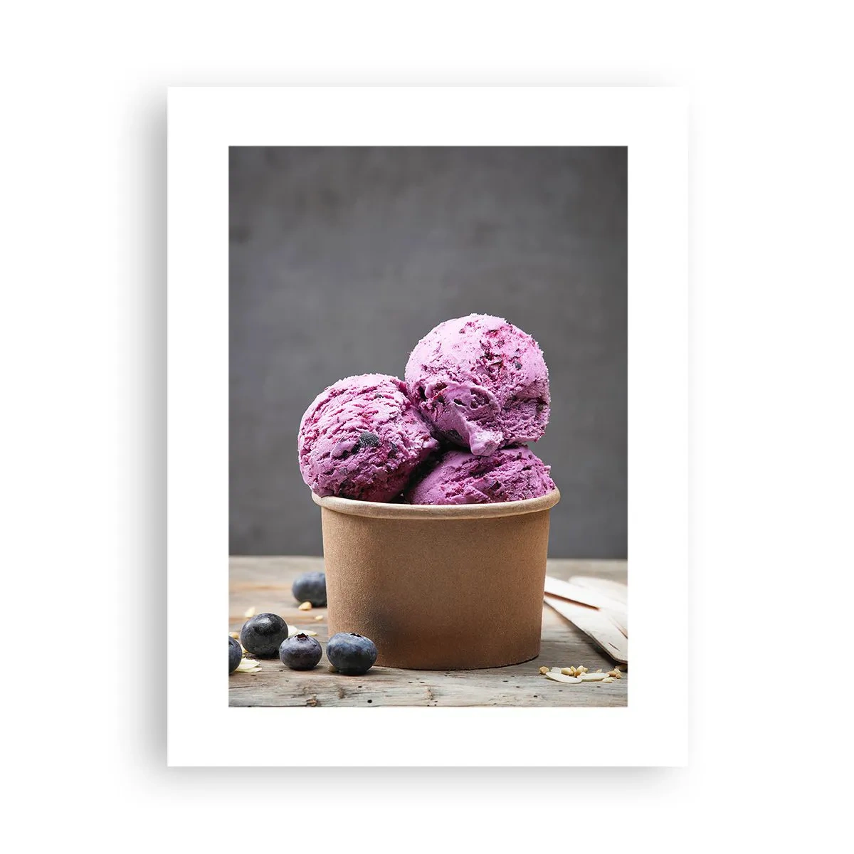 Pôster - Doçura e frieza - 30x40 cm