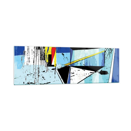Quadro em vidro - Olhar por um outro ângulo... - 160x50 cm