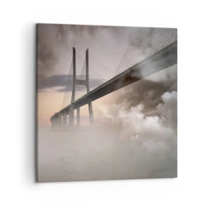 Quadro em tela - No rio que não existe - 50x50 cm