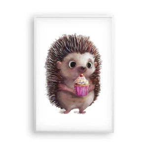 Pôster em moldura branca - A celebração é diária - 61x91 cm