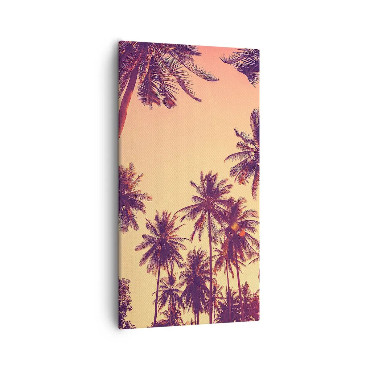 Quadro em tela - Variação tropical - 55x100 cm