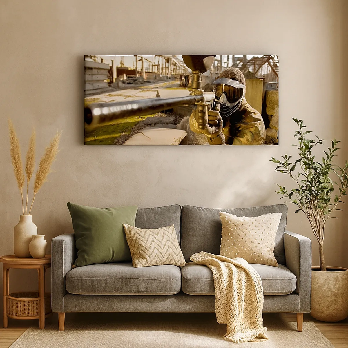 Quadro em tela - Você também pode ser um herói - 30x30 cm