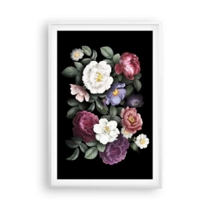 Pôster em moldura branca - Do jardim inglês - 61x91 cm