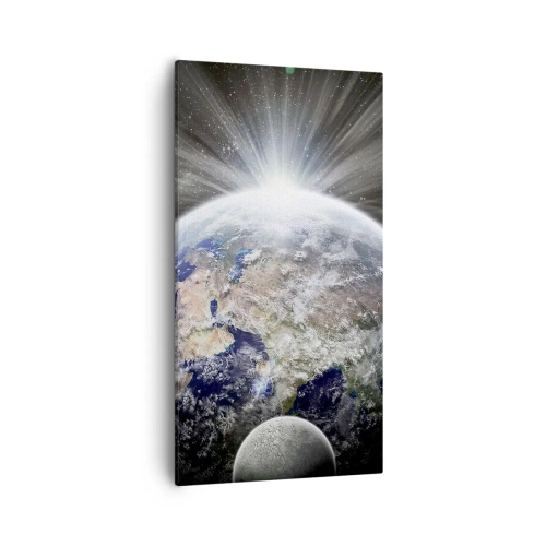 Quadro em tela - Em pleno esplendor - 55x100 cm