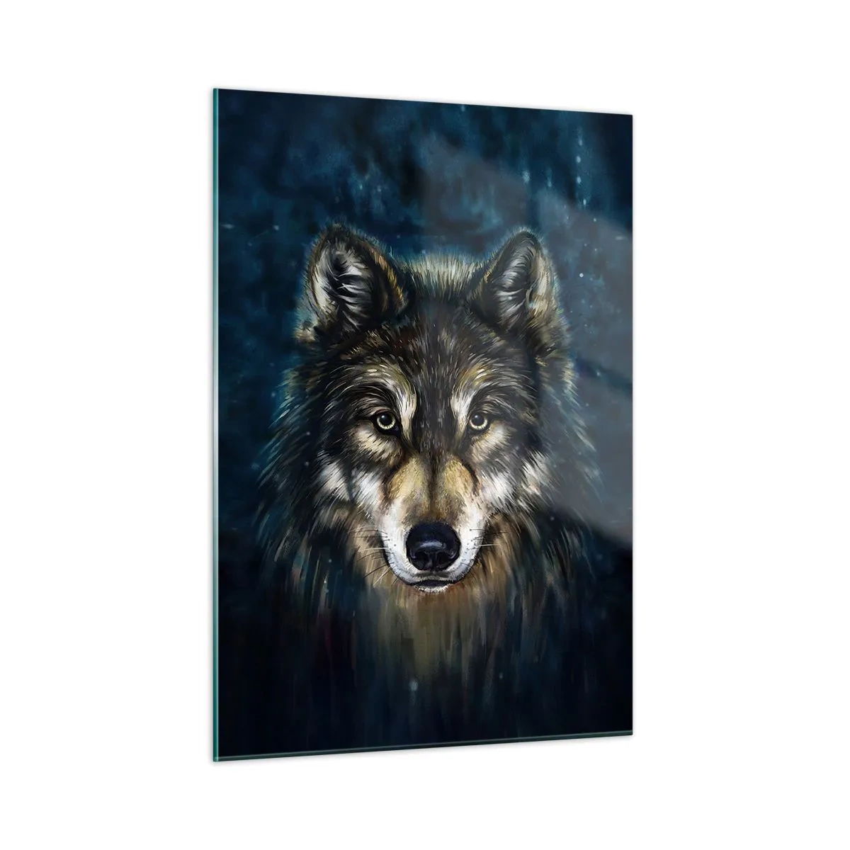 Quadro em vidro - Alfa? E ómega - 50x70 cm