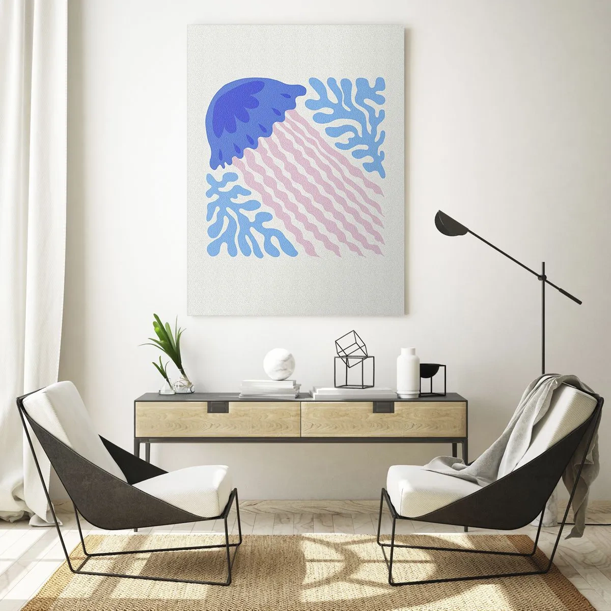 Quadro em vidro - Como de outro mundo - 80x120 cm