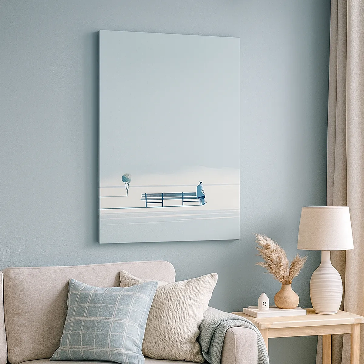 Quadro em tela - Sim, estou esperando. - 50x70 cm