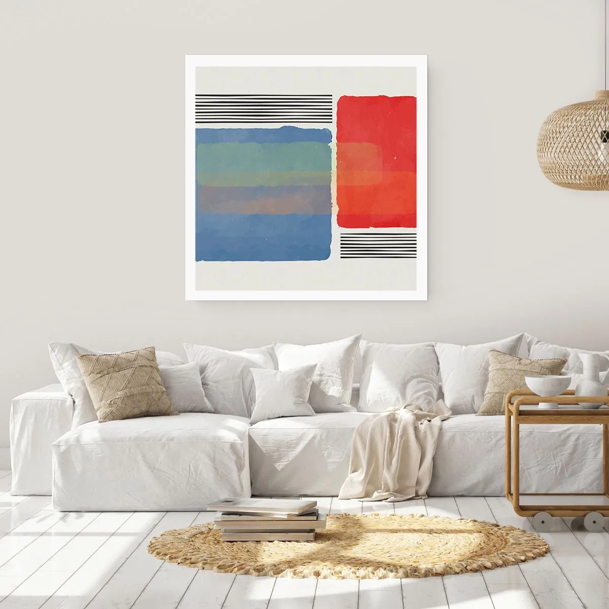 Pôster - A alma da geometria - 60x60 cm