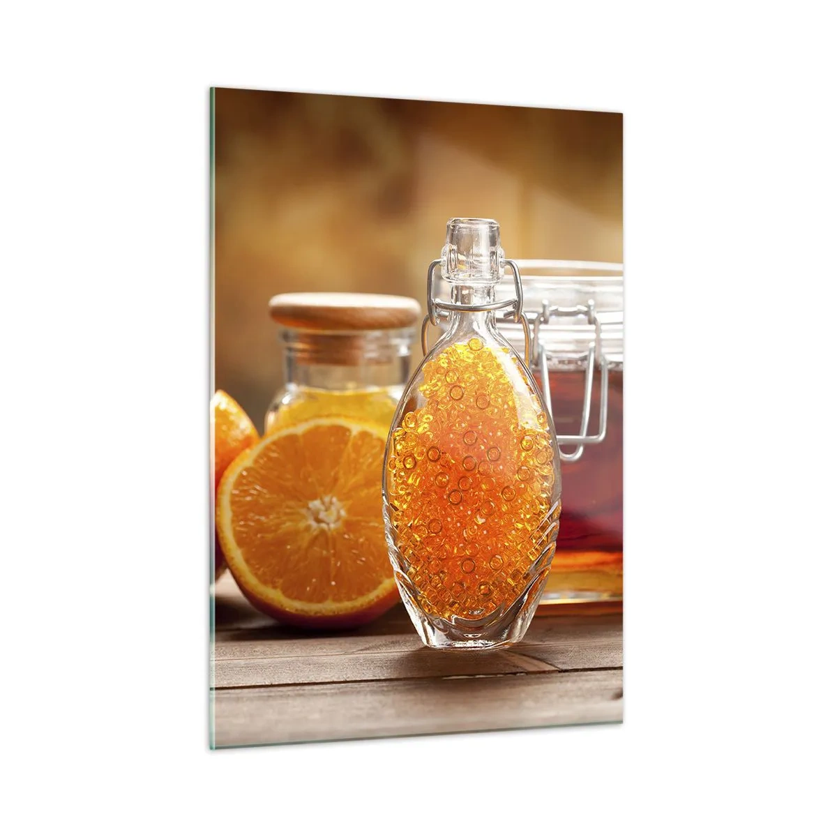 Quadro em vidro - Sabores e aromas ensolarados - 50x70 cm