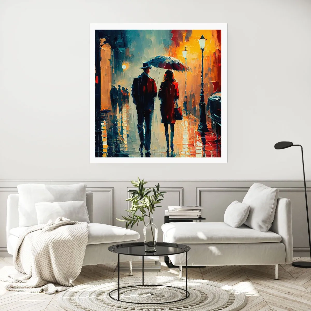 Pôster - História de amor urbano - 40x40 cm