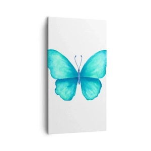 Quadro em tela - Turquesa por natureza - 45x80 cm