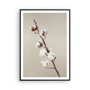 Pôster com moldura preta - Na fonte da suavidade - 70x100 cm