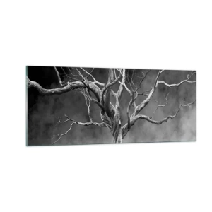 Quadro em vidro - Primitivo e sagrado - 100x40 cm