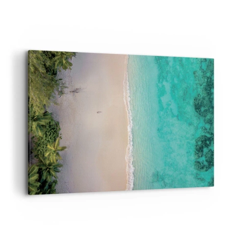 Quadro em tela - Praia do paraíso - 120x80 cm