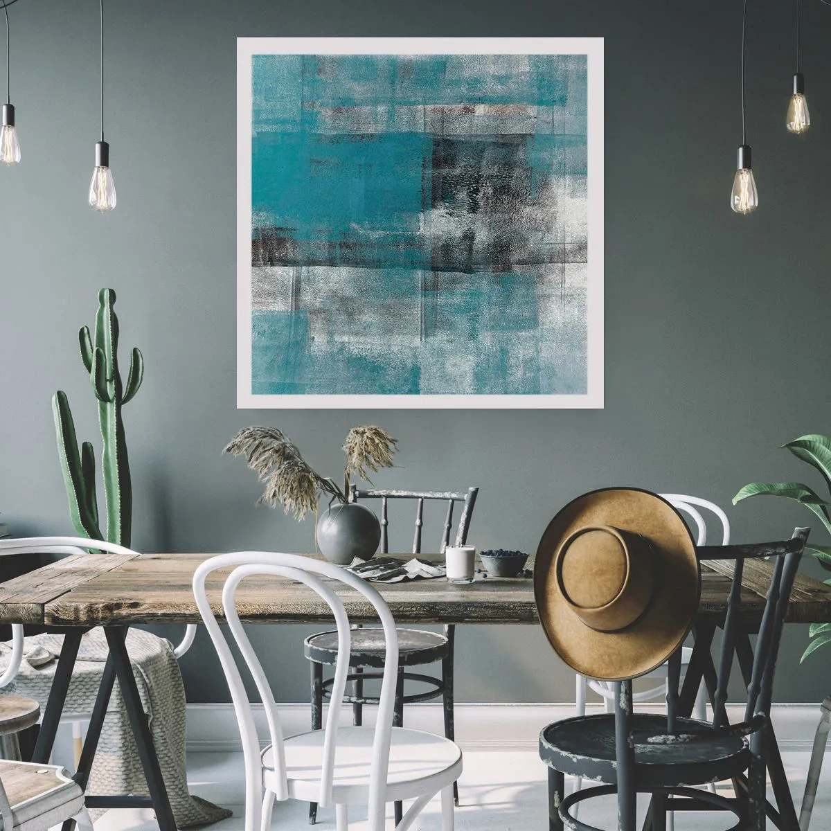 Pôster - Água e ar - 50x50 cm