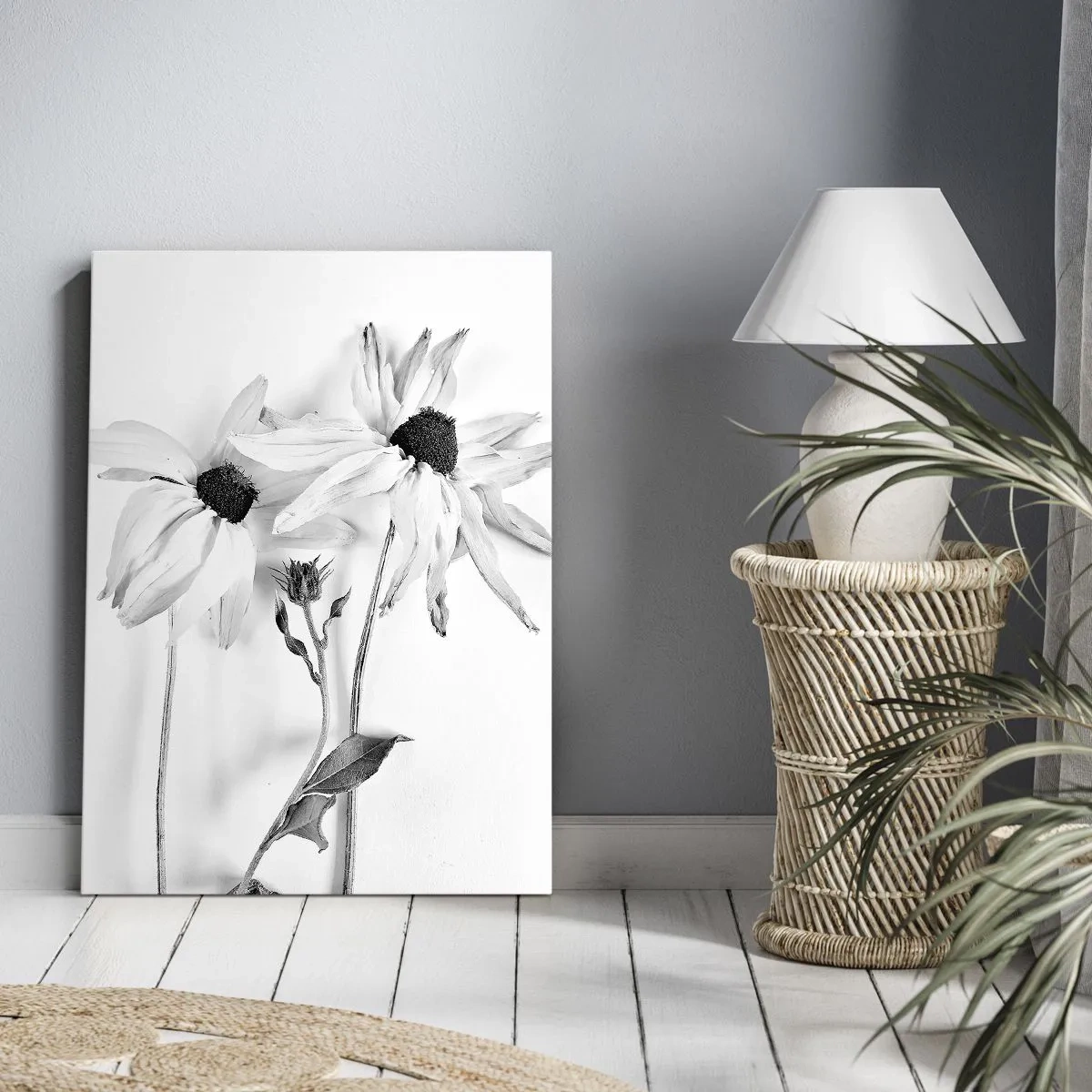 Quadro em tela - Ninguém quer estar sozinho - 80x120 cm