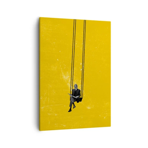 Quadro em tela - Dia como todos os dias - 50x70 cm