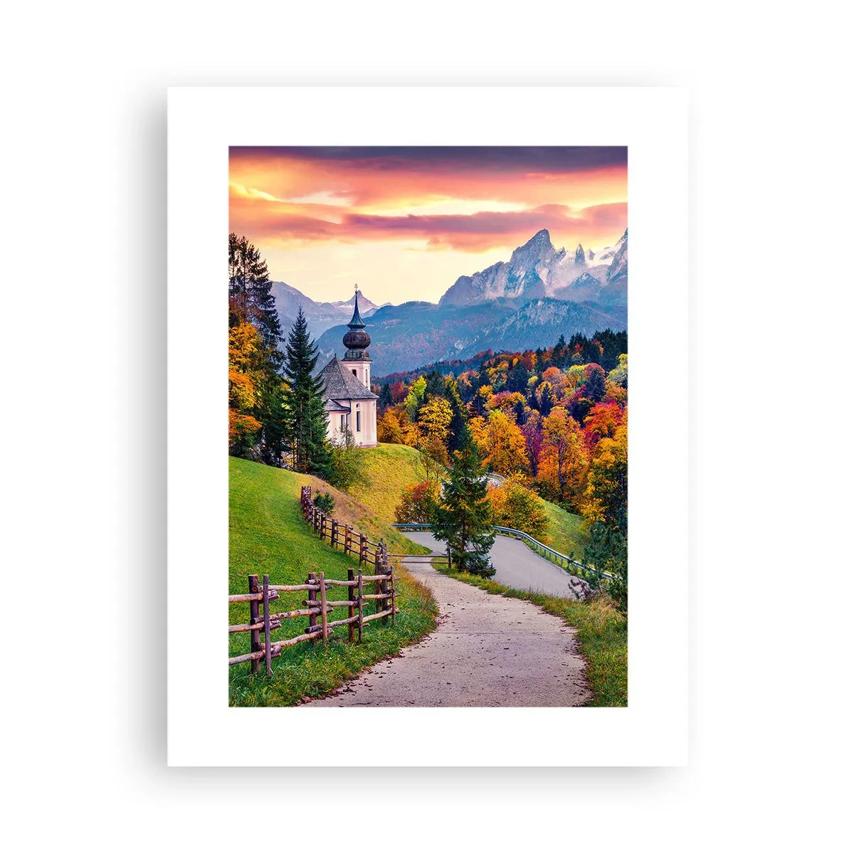 Pôster - Paisagem como uma pintura - 30x40 cm
