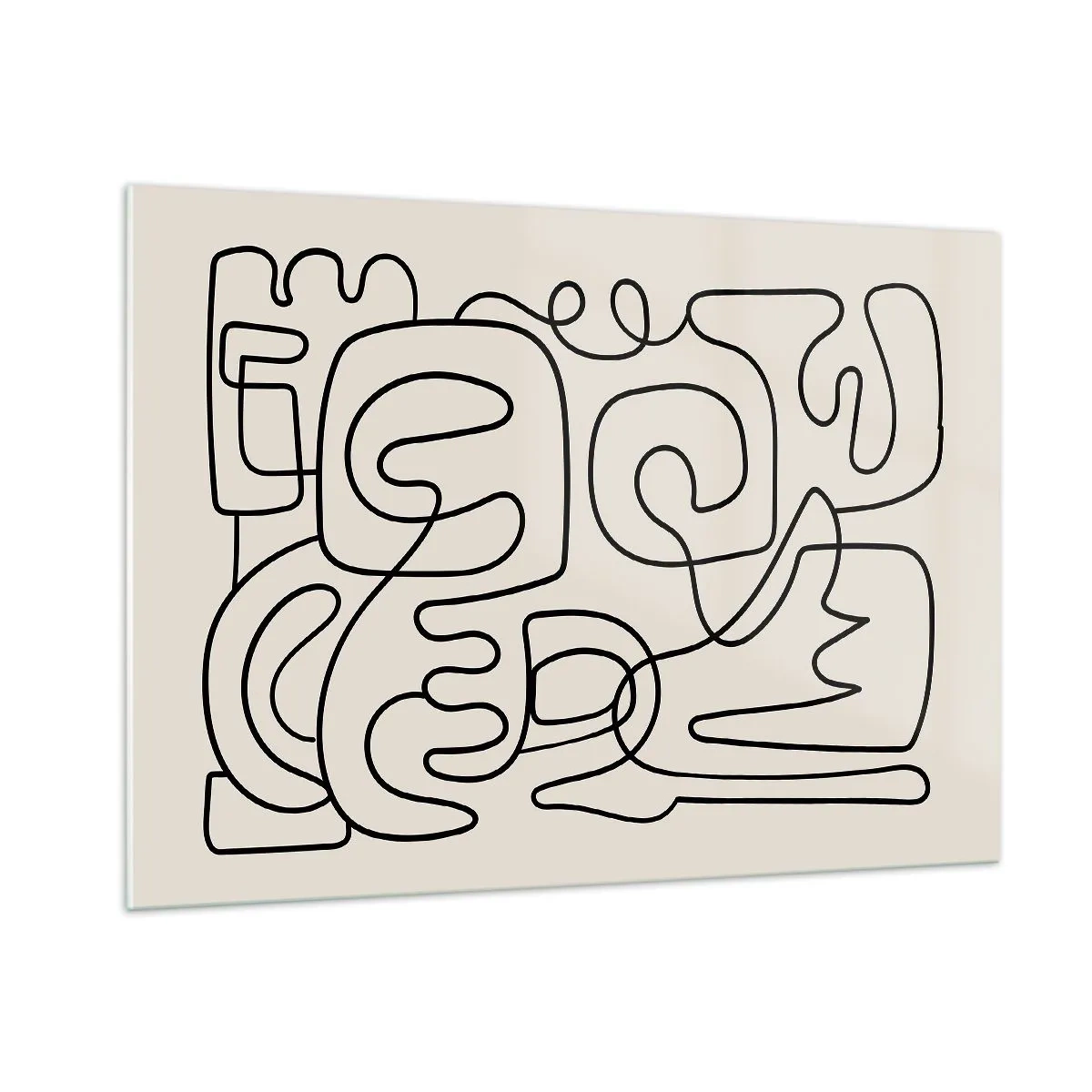 Quadro em vidro - Na trilha - 100x70 cm